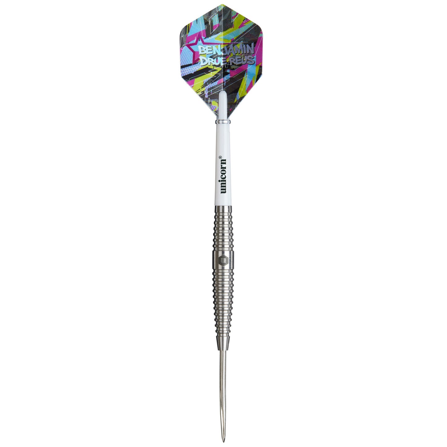 BENJAMIN DRUE REUS STEEL TIP DART SET 80% TUNGSTEN