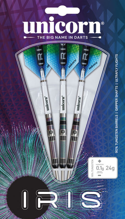 Iris 90% Tungsten Steel Tip Darts by Unicorn