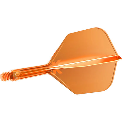 K-Flex Neon Orange No2 One Piece Dart Flights by Target