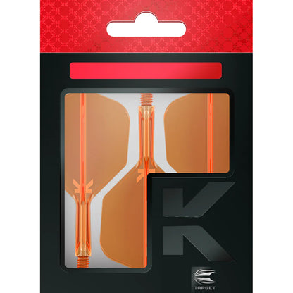 K-Flex Neon Orange No2 One Piece Dart Flights by Target