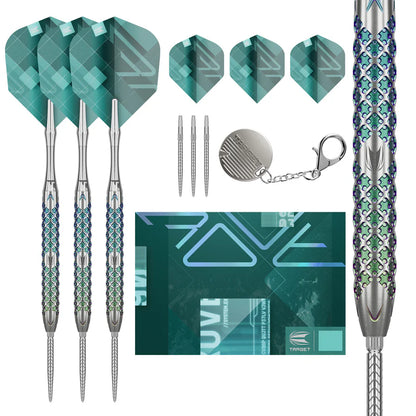 Rove 01 90% Tungsten SP Steel Tip Darts by Target