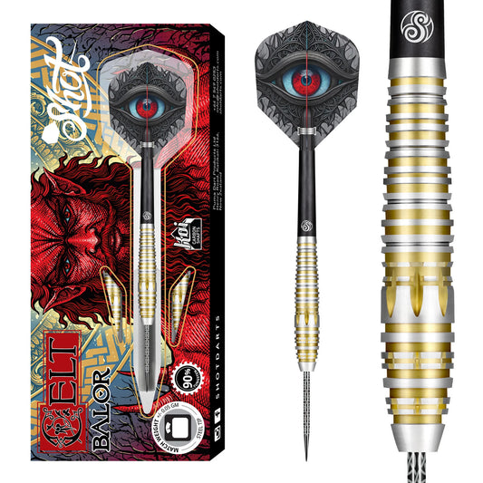 Celt Balor 90% Tungsten Steel Tip Darts by Shot