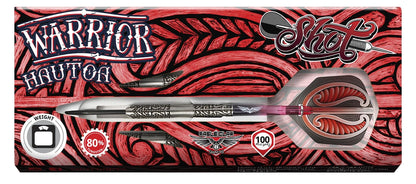 Warrior Hautoa 80% Tungsten Steel Tip Darts by Shot