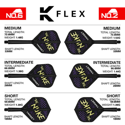 Luke 'The Nuke' Littler (No2) K-Flex One Piece Flights by Target