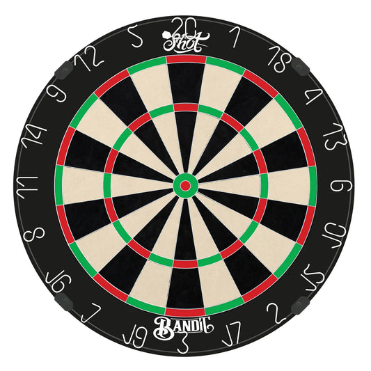 Bandit Bristle Dartboard by Shot