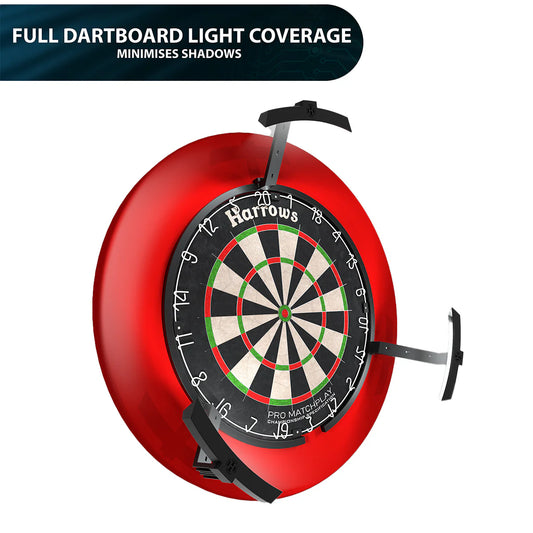 Trilight Ultra Bright LED Dartboard Lighting System by Harrows