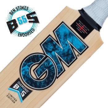 GM Diamond L540 Cricket Bat — Ben Stokes Livery · Prime English Willow · SH Senior Full Size · DXM · ToeTek · GMNow