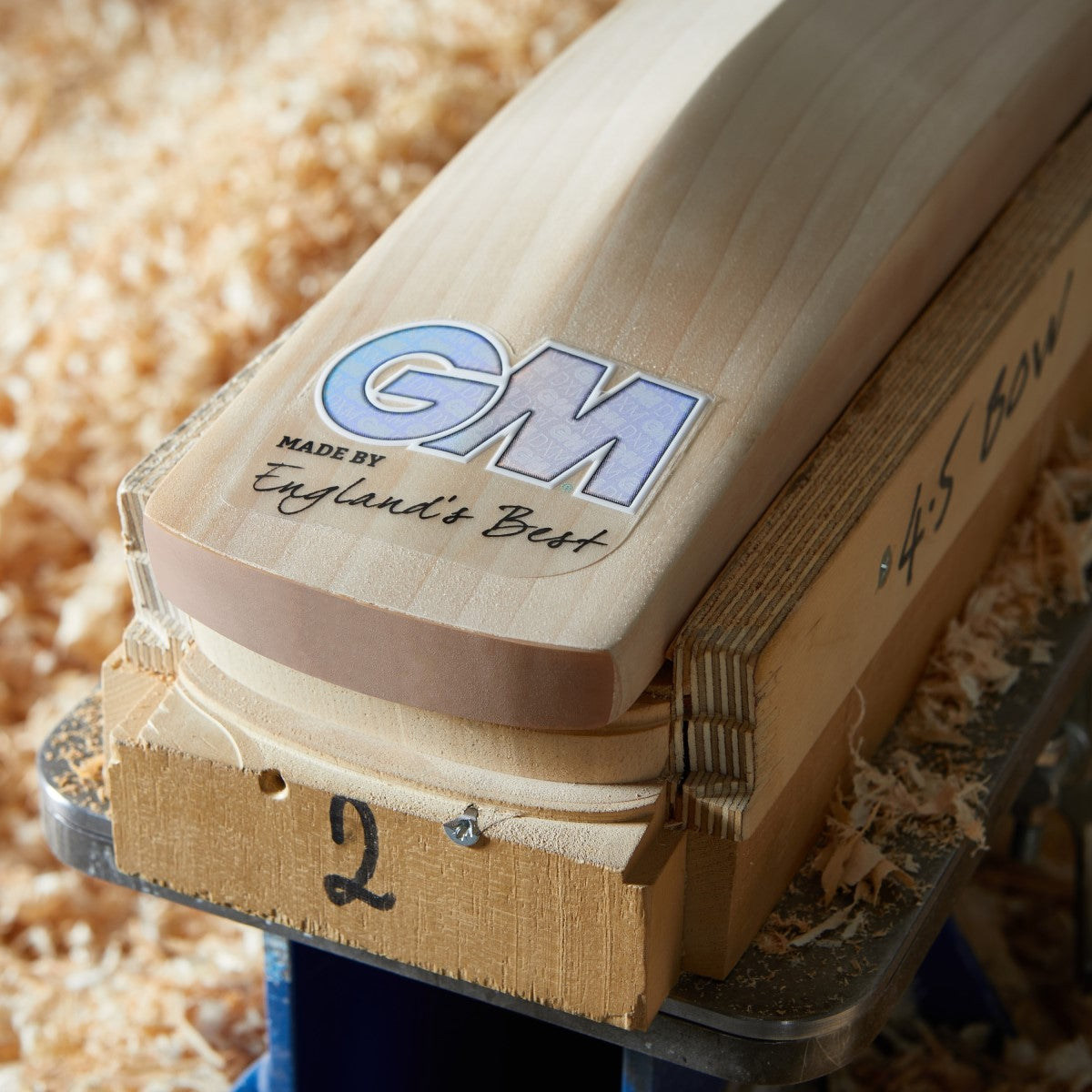 GM Kryos L540 Cricket Bat — Prime English Willow · SH Senior Full Size · DXM · ToeTek · GMNow