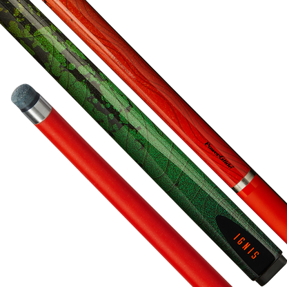 SNOOKER CUE IGNIS CARBON 10MM ORANGE