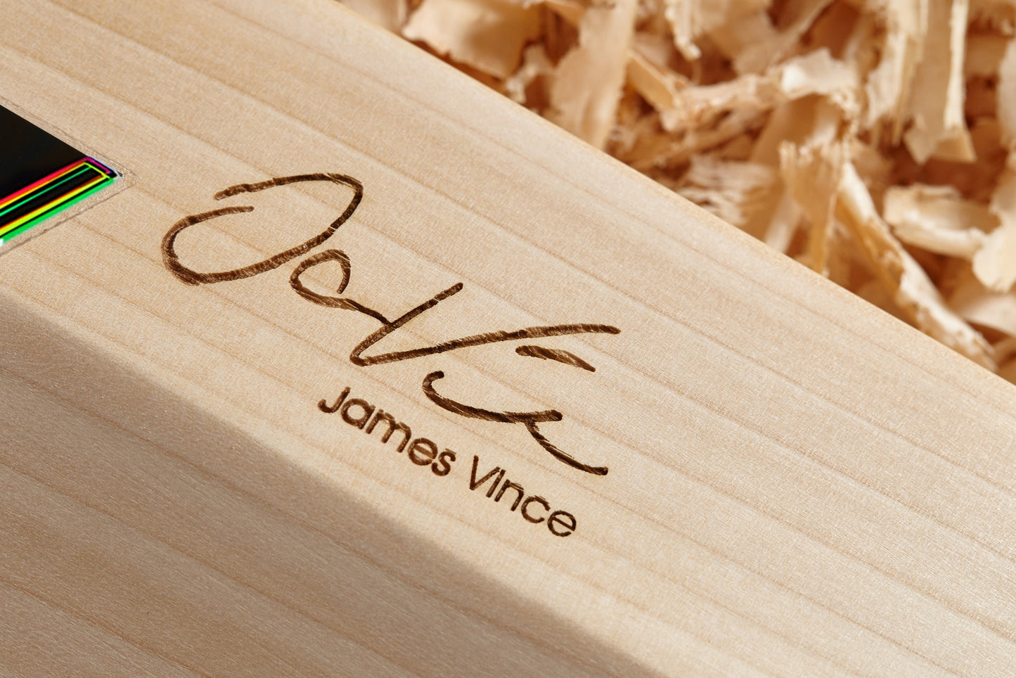 Gunn & Moore GM James Vince Pro Players Edition Cricket Bat With Protective Case — Prime English Willow · SH Senior Full Size · DXM · ToeTek · GMNow