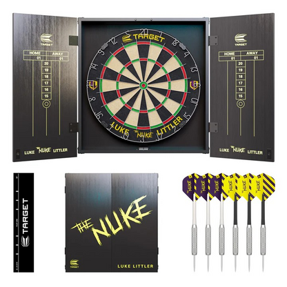 Luke 'The Nuke' Littler Cabinet & Dartboard Set by Target