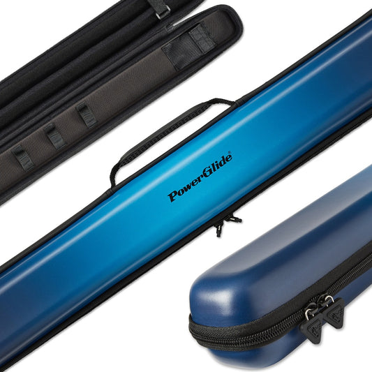 Svartur Blue 2 piece cue case